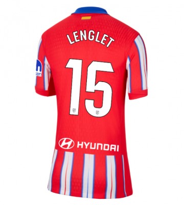 Atletico Madrid Clement Lenglet #15 Hemmatröja Kvinnor 2024-25 Kortärmad